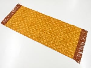 リサイクル　川島織物製　「百寿」織り出し卓布